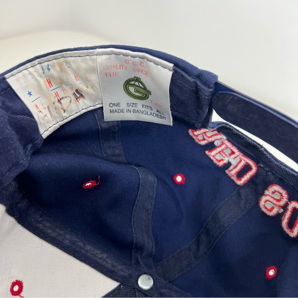 Vintage Rare MLB Boston Red Sox SnapBack Baseball Cap Hat - Picture 5 of 5